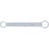 Clé Polygonale Double Embouts Extra Plate 20 x 22 mm - Acier Résistant - Accès Facile et Précis - D-Work