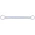 Clé Polygonale Double Embouts Extra Plate 21 x 23 mm - Acier Résistant - Accès Facile et Précis - D-Work