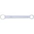 Clé Polygonale Double Embouts Extra Plate 25 x 28 mm - Acier Résistant - Précision et Accessibilité - D-Work