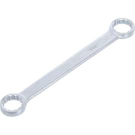 Clé Polygonale Double Embouts Extra Plate 24 x 26 mm - Acier Résistant - Précision et Accessibilité - D-Work