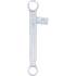 Clé Polygonale Double Embouts Extra Plate 24 x 26 mm - Acier Résistant - Précision et Accessibilité - D-Work
