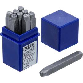 Chiffres à Frapper 5 mm - Acier, Lot de 1 - Marquage Précis et Durable, Pro - D-Work