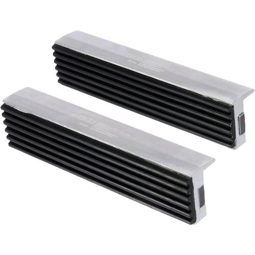 Mors de Protection pour Étau Aluminium 125 mm - Lot de 2 - Protection et Préservation des Mors - BGS