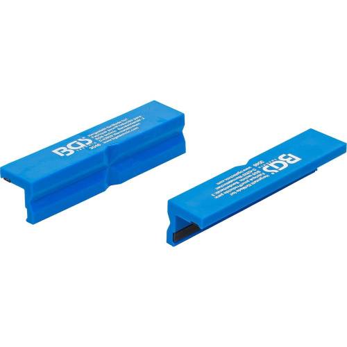 Mors de Protection pour Étau 125 mm - Plastique - Protection et Préservation des Outils - 2 pcs - D-Work