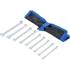 Jeu de Clés Mixtes 4-10 mm - 9 pcs - Acier Résistant et Pratique pour Bricolage - D-Work