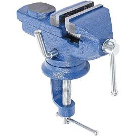 Étau de Table avec Enclume - Mâchoires 60 mm - Acier Robuste - Fixation Stable et Précise - BGS