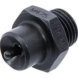 Mandrin Étape 1 D.4,75 mm (3/16) - Pour Art. 3057 - Précision et Compatibilité, Acier - D-Work