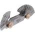 Peigne à Filets Double 52 Feuilles - Métrique 0,25-6,0 mm, Whitworth 4G-62G - Précision et Polyvalence - BGS