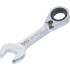 Clé Mixte à Cliquet Courte Réversible 16 mm - Précision et Maniabilité - BGS