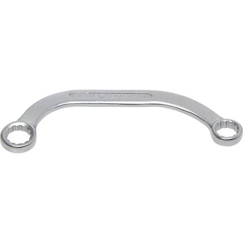 Clé Polygonale Double en C à Œil Douze Pans 14x15 mm - Acier Résistant - Précision et Durabilité - BGS