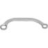 Clé Polygonale Double en C à Œil Douze Pans 21x22 mm - Acier Résistant - Précision et Durabilité - BGS
