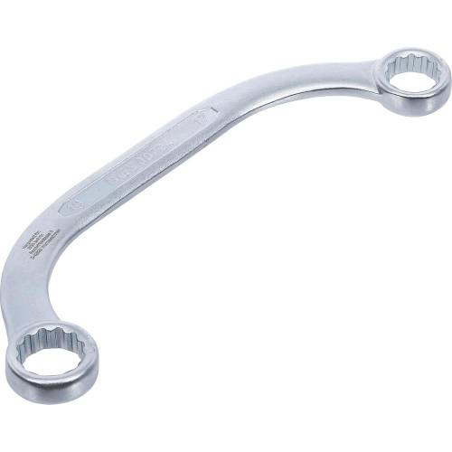 Clé Polygonale Double en C à Œil Douze Pans 17x19 mm - Acier Résistant - Précision et Durabilité - BGS