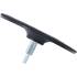 Plateau Caoutchouc Ø125 mm - Résistant et Antidérapant - BGS
