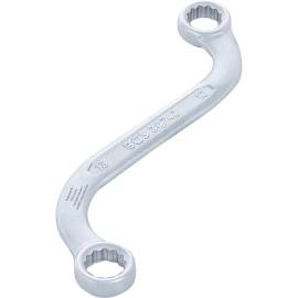 Clé Polygonale Double en S 12 x 13 mm - Acier Résistant - Prise Facile et Durable, Zones Difficiles - D-Work