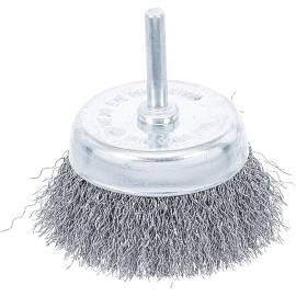 Brosse Ronde D.75 mm - Réception de Goupille 6 mm - Polypropylène Résistant - Nettoyage Efficace - D-Work