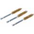 Brosse en Laiton 10 mm - 6,3 mm (1/4 ), Lot de 3 - Nettoyage et Finition Précise - BGS