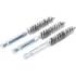 Brosse en Acier 10 mm - 3 pcs, 6,3 mm (1/4) - Résistante et Pratique pour Nettoyage et Débouchage - D-Work