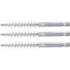 Brosse Plate Nylon 11 mm x 6,3 mm - Lot de 3 Pièces - Résistante et Polyvalente pour Nettoyage Précis - BGS