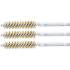 Brosse en Laiton 3 pcs 11 mm x 6,3 mm (1/4) - Résistante et Précise - D-Work