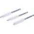 Brosse Plate Nylon 12 mm x 6,3 mm - Lot de 3 pcs - Résistante et Polyvalente pour Nettoyage Précis - D-Work