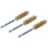 Brosse en Laiton 3 Pièces Ø13 mm - 6,3 mm (1/4 ) - Nettoyage Efficace et Durable - BGS