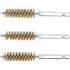 Brosse en Laiton 3 pcs D.13 mm - 6,3 mm (1/4) - Nettoyage Efficace et Durable - D-Work