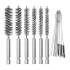 Brosse Plate Nylon 13 mm - Lot de 3 - Poils Résistants et Précision de Nettoyage, Plastique, Pro - D-Work
