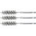 Brosse en Acier 3 pcs - 13 mm, 6,3 mm (1/4) - Résistante et Polyvalente pour Nettoyage et Débouchage - D-Work