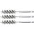 Brosse en Acier 3 pcs - 13 mm, 6,3 mm (1/4) - Résistante et Polyvalente pour Nettoyage et Débouchage - D-Work