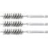 Brosse en Acier 3 Pièces - 14 mm, 6,3 mm (1/4 ) - Résistante et Polyvalente pour Nettoyage et Débouchage - BGS