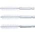 Brosse Plate Nylon 15 mm - Lot de 3, 6,3 mm (1/4 ) - Résistante et Polyvalente pour Nettoyage Précis - BGS