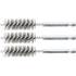 Brosse en Acier 15 mm - 3 pcs, 6,3 mm (1/4) - Résistante et Polyvalente pour Nettoyage et Décapage - D-Work