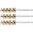 Brosse en Acier 3 pcs - 16 mm D., 6,3 mm (1/4) - Résistante et Polyvalente pour Nettoyage et Débouchage - D-Work