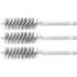 Brosse en Acier 3 Pièces - 16 mm Ø, 6,3 mm (1/4 ) - Résistante et Polyvalente pour Nettoyage et Débouchage - BGS