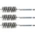 Brosse en Acier 3 Pièces - 18 mm, 6,3 mm (1/4 ) - Résistante et Polyvalente pour Nettoyage et Débouchage - BGS