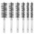 Brosse en Acier 3 pcs - 18 mm, 6,3 mm (1/4) - Résistante et Polyvalente pour Nettoyage et Débouchage - D-Work