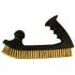Brosse en Acier 3 Pièces - 17 mm Ø, 6,3 mm (1/4 ) - Résistante et Polyvalente pour Nettoyage et Débouchage - BGS