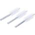 Brosse Plate Nylon 18 mm - Lot de 3, Manche 6,3 mm (1/4 ) - Résistante et Polyvalente pour Nettoyage Précis - BGS