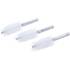 Brosse Plate Nylon 19 mm x 6,3 mm - Lot de 3 pcs - Résistante et Polyvalente pour Nettoyage Précis - D-Work