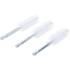 Brosse Plate Nylon 19 mm x 6,3 mm - Lot de 3 pcs - Résistante et Polyvalente pour Nettoyage Précis - D-Work