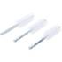 Brosse Plate Nylon 19 mm x 6,3 mm - Lot de 3 Pièces - Résistante et Polyvalente pour Nettoyage Précis - BGS