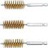Brosse en Laiton 3 Pièces Ø19 mm - 6,3 mm (1/4 ) - Résistante et Polyvalente pour Nettoyage Précis - BGS
