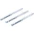 Brosse Plate Nylon 8 mm - 3 pcs, 6,3 mm (1/4) - Résistante et Polyvalente pour Nettoyage Précis - D-Work