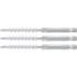 Brosse Plate Nylon 9 mm x 6,3 mm - Lot de 3 pcs - Résistante et Polyvalente pour Nettoyage Précis - D-Work