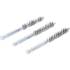 Brosse en Acier 3 pcs - 9 mm, 6,3 mm (1/4) - Nettoyage et Dérouillage Efficace, Zones Difficiles - D-Work