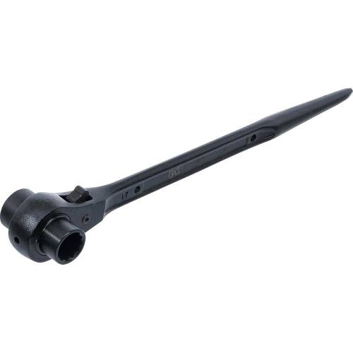 Cliquet de Monteur 17 x 19 mm - Acier Résistant - Prise Fiable et Durable, Zones Difficiles - D-Work