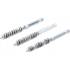 Brosse en Acier 3 pcs - 9 mm, 6,3 mm (1/4) - Nettoyage et Dérouillage Efficace, Zones Difficiles - D-Work