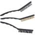 Jeu de Brosses 3 Pièces 225 mm - Polypropylène Résistant - Nettoyage Efficace et Durable - BGS