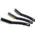 Jeu de Brosses 3 pcs 225 mm - Polypropylène Résistant - Nettoyage Efficace et Durable - D-Work