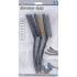 Jeu de Brosses 3 Pièces 225 mm - Polypropylène Résistant - Nettoyage Efficace et Durable - BGS